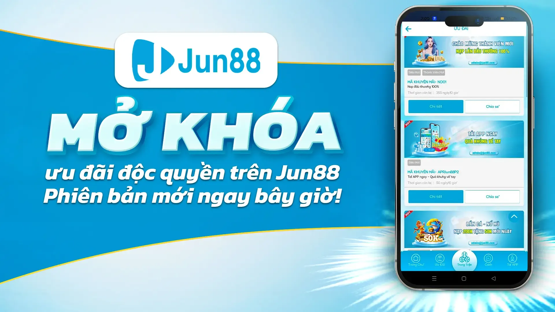 Jun88 Phiên Bản Mới Unlock Exclusive Offers & Big Wins Today