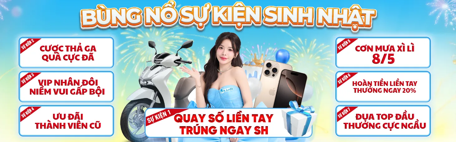 BÙNG NỔ SỰ KIỆN SINH NHẬT